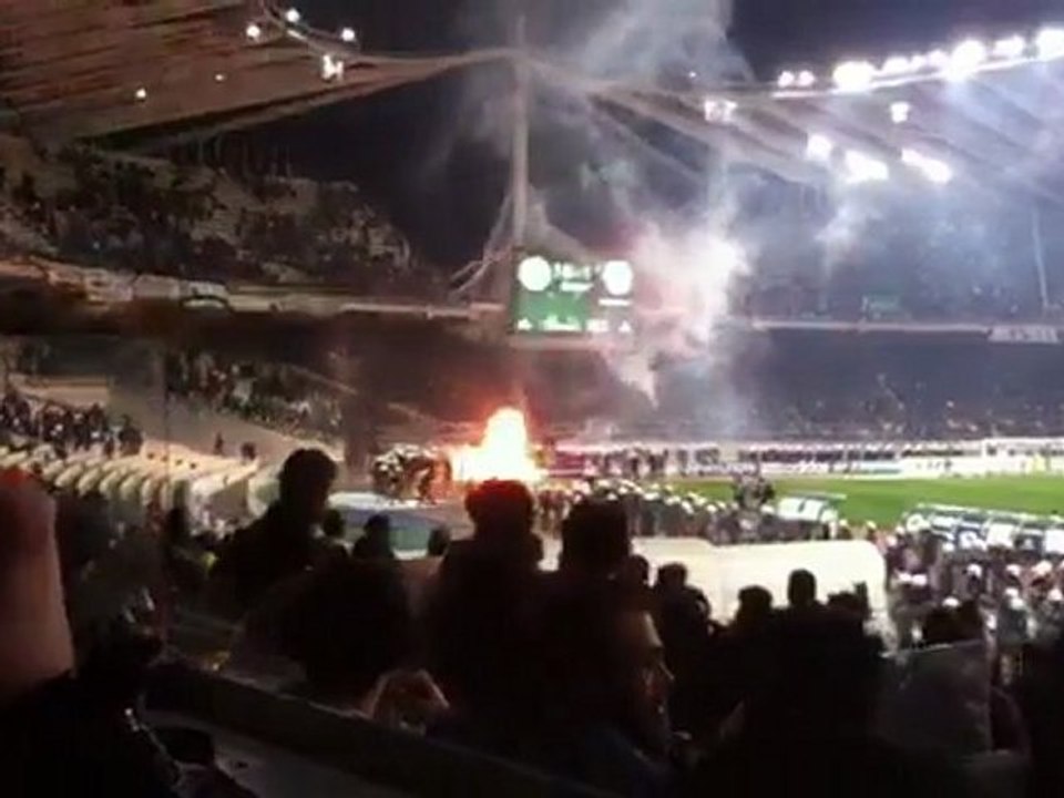 Μολότοφ μέσα στο Ολυμπιακό Στάδιο