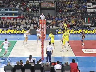 Macerata - Modena 18.02.2012 Cup Semifinal set I