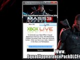 Mass Effect 3 Squad Appearance Pack DLC Free on Xbox 360 And PS3