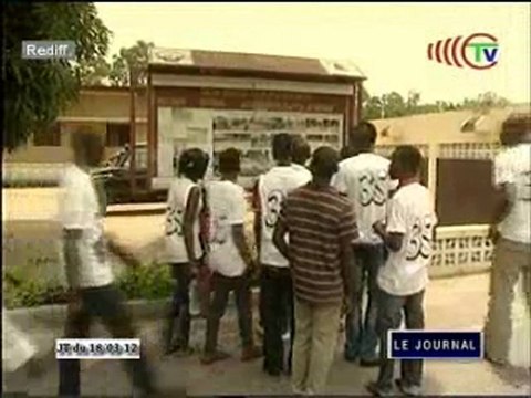 Les nouveaux adhérents du PCT Poto-Poto 1 à la découverte de Marien Ngouabi