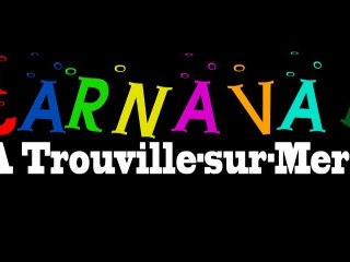 Grand défilé déguisé en musique dans les rues de Trouville