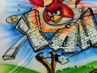 אטרקציות בר מצווה - גרפיטי אייר בראש