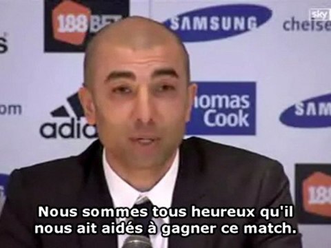 Di Mattéo : Tous heureux pour Torres