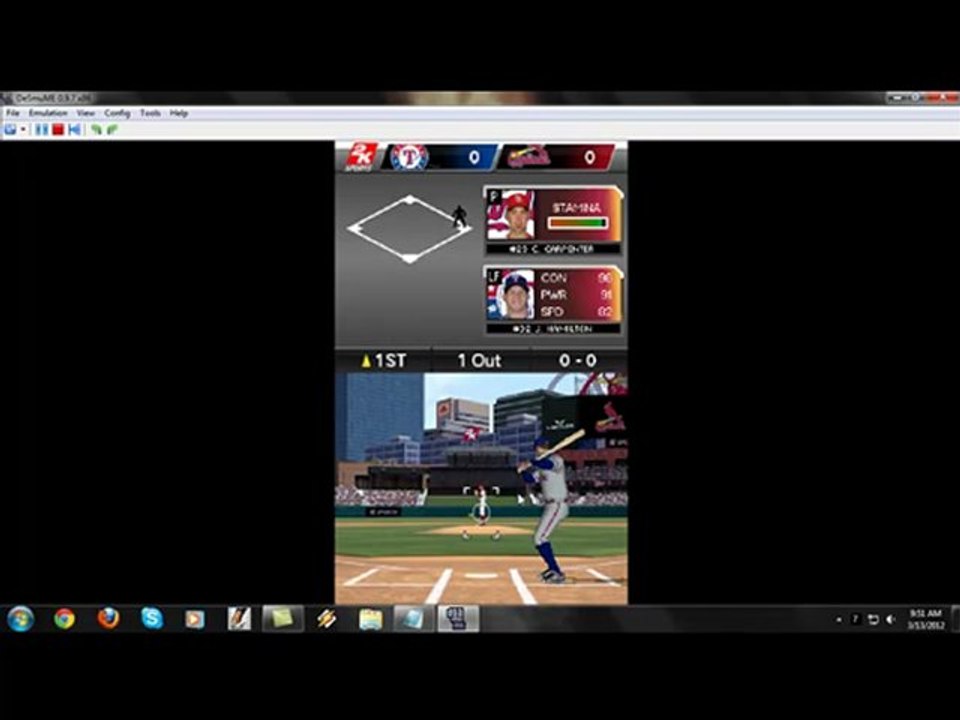 Download MLB 2k12 (U) NDS Rom Game
