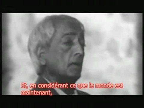 Krishnamurti Révolution psychologique
