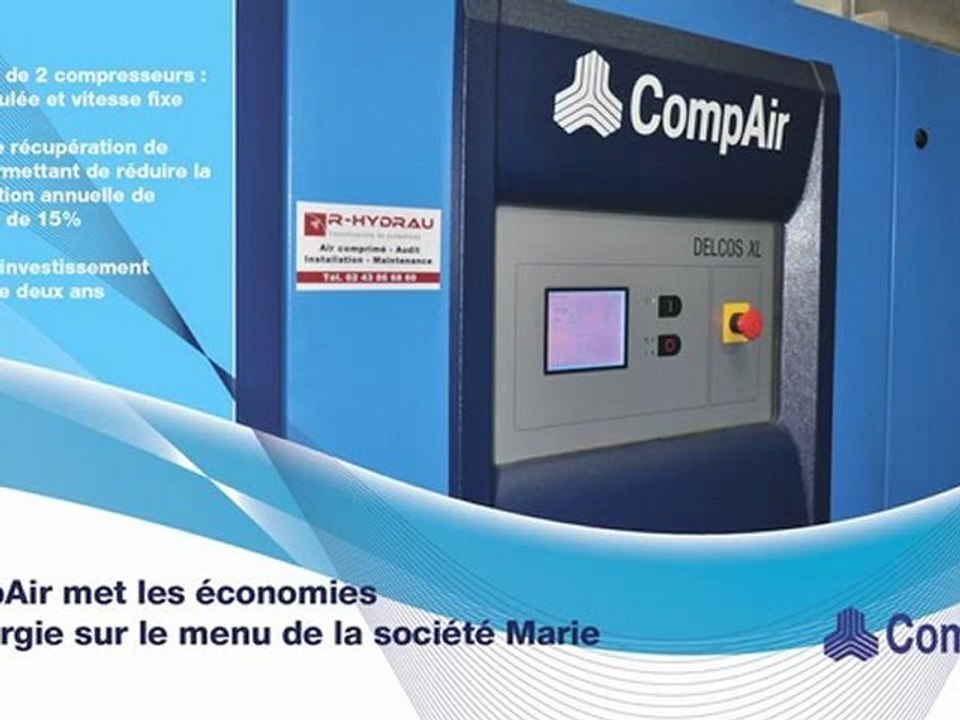 R-HYDRAU innove avec le constructeur CompAir