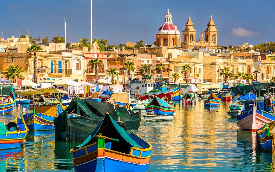 Découverte de l'ile de Malte, La Valette, Sliema et Marsaxlokk
