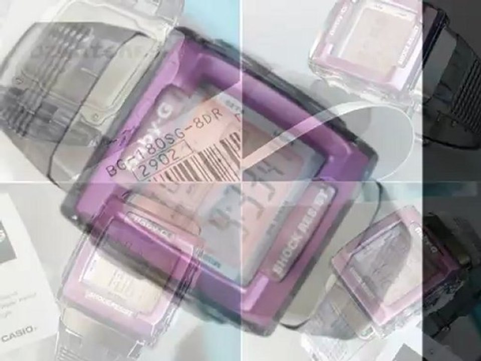 Casio BG-180SG-8DR Bayan Kol Saati - mysaat.com