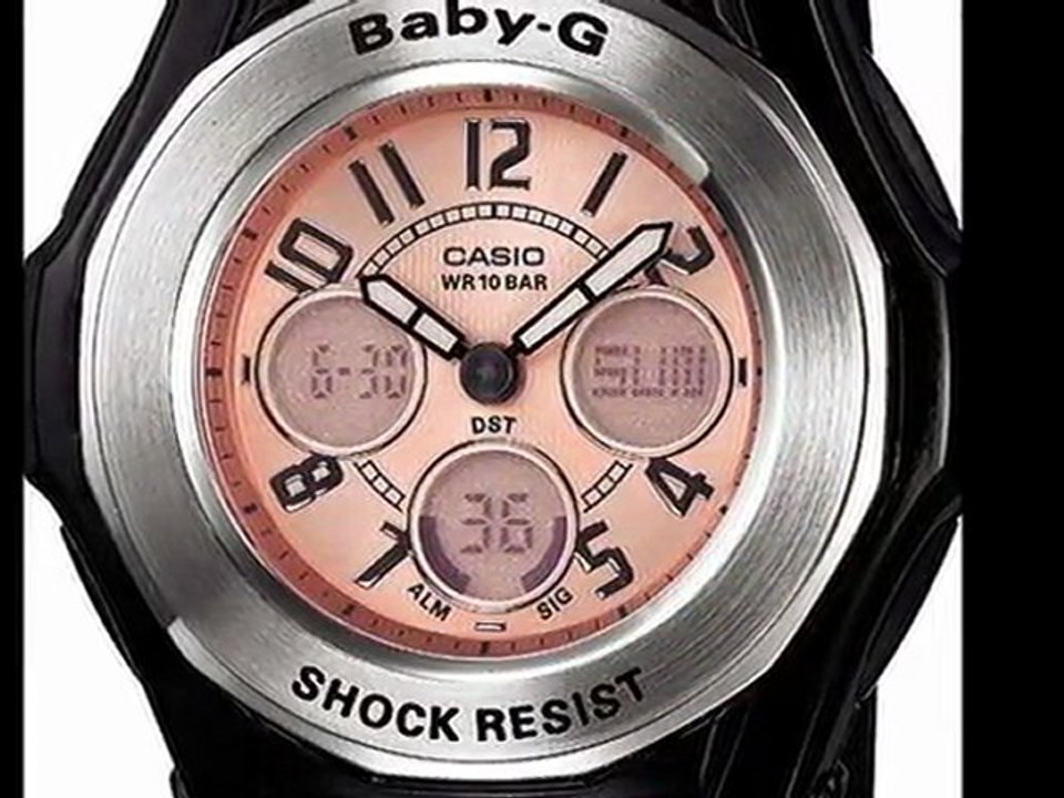 Casio BGA-107-1BDR Bayan Kol Saati - mysaat.com