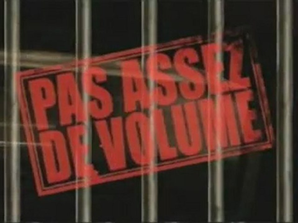 Pas assez de volume (notes sur l'OMC)