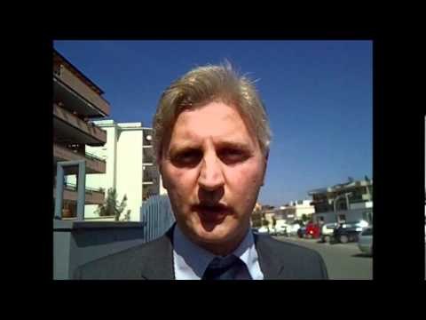 Aversa - Il candidato sindaco dell'Idv Salvino Cella (17.03.12)
