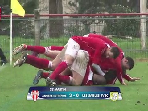 SFR FOOT : ANGERS INTREPIDE 3 - 0 LES SABLES TVEC