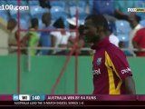 Australia in West Indies ODI Series - 1st ODI (16th march) highlights - Part 4 of 4