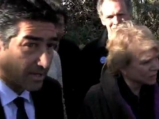 Eva Joly en visite dans les quartiers nord de Marseille