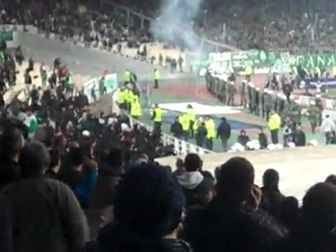 Επεισόδια στο ΟΑΚΑ (ΠΑΟ - Ολυμπιακός) Part 2