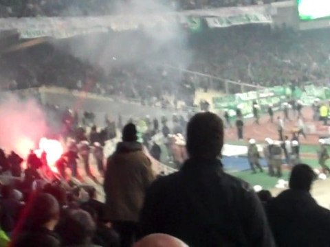 Επεισόδια στο ΟΑΚΑ (ΠΑΟ - Ολυμπιακός) Part 4