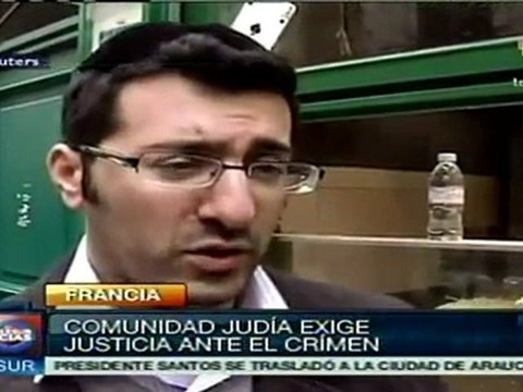 Judíos franceses piden justicia por atentado en Toulouse