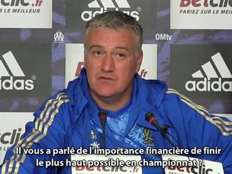 Deschamps : Pas d'antagonisme avec Labrune