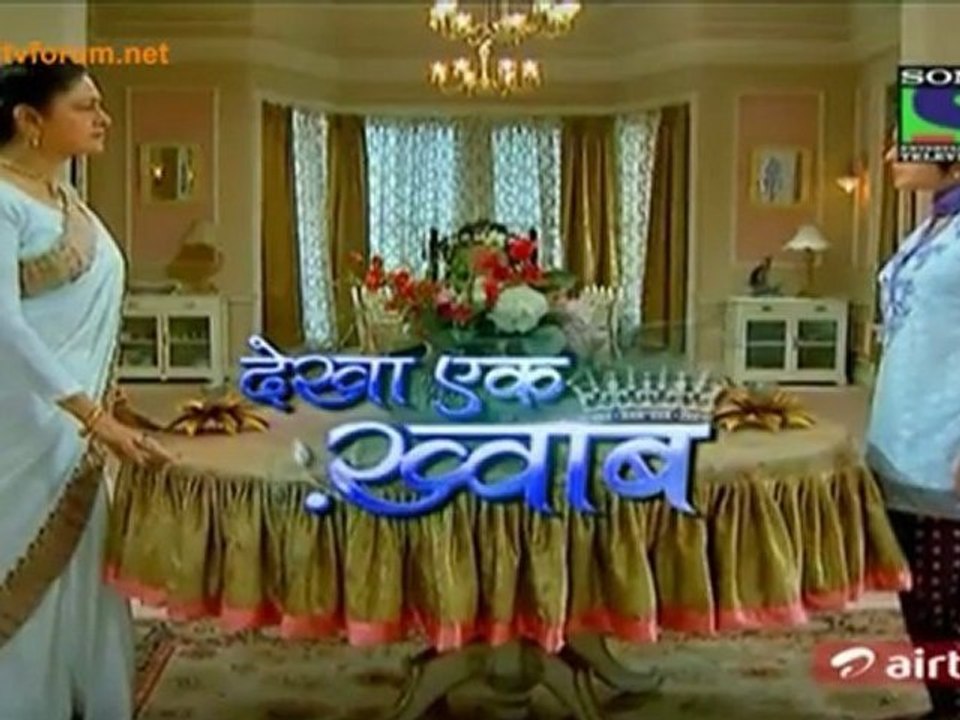 Dekha Ek Khwaab - 19th March 2012 Video Watch Online - Part2