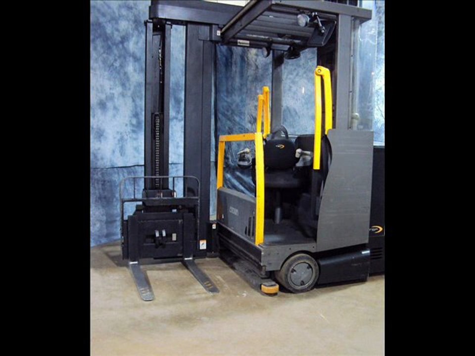 2007 Crown TSP-6000 Turret Order Stock Picker Narrow Isle Forklift 6000 LB Cap