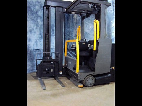 2007 Crown TSP-6000 Turret Order Stock Picker Narrow Isle Forklift 6000 LB Cap