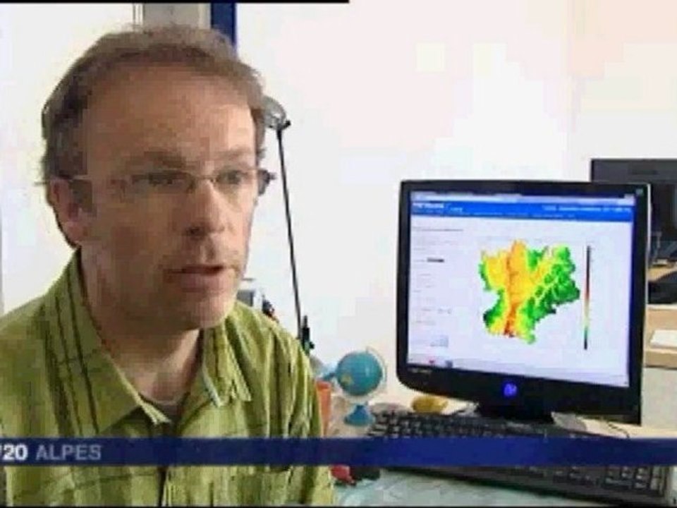 Impact du brulage de vegetaux à l'air libre - France 3 Edition Alpes du 16/03/2012