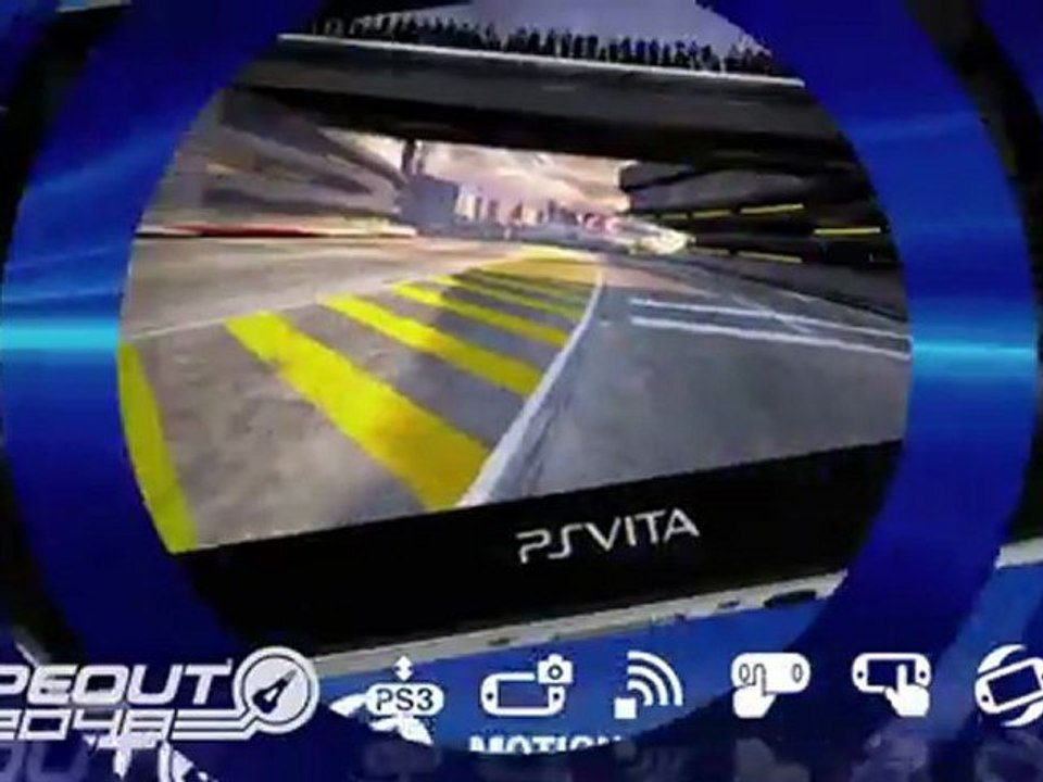 Trailer officiel de Wipeout 2048 sur Ps Vita