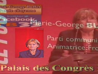 Meeting de Marie-George Buffet Palais des congrés du lac