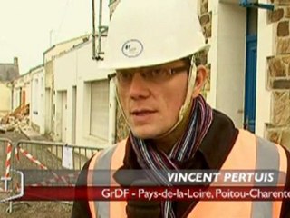 Une maison soufflée par le gaz aux Sables d'Olonne