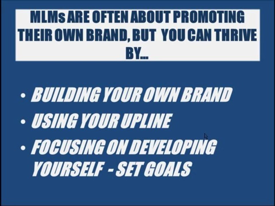 MLM - How To Become A Successful Network Marketer