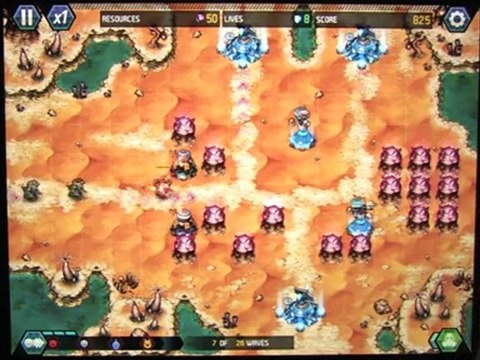 Classic Game Room - TOWER DEFENSE HD LOST EARTH mobile review