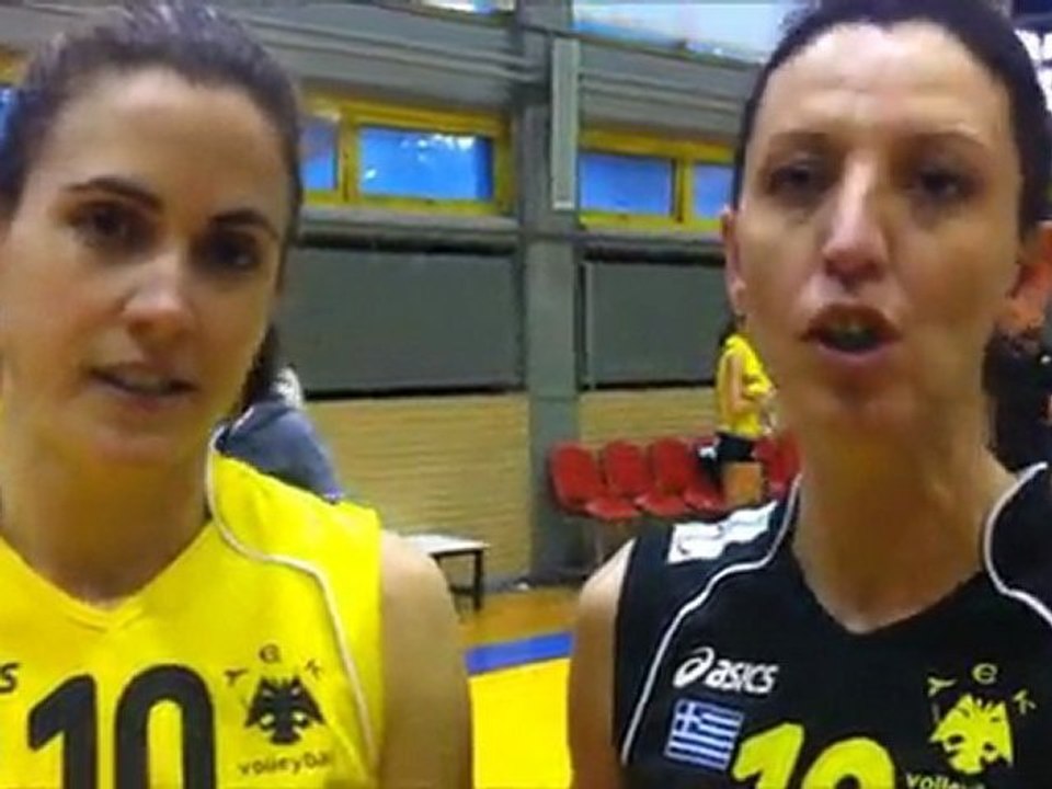 Φένια Παπαγεωργίου και Χαρά Σάκκουλα στο Sport2...