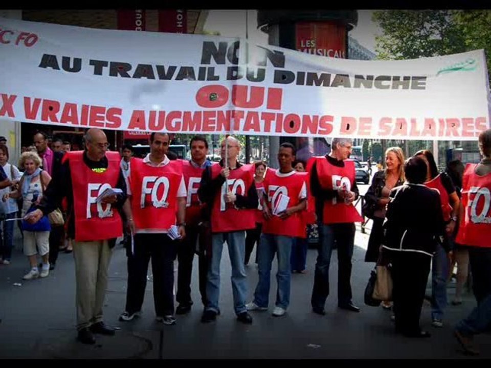 Le livret « Les actions FO pour la défense du Repos Dominical »