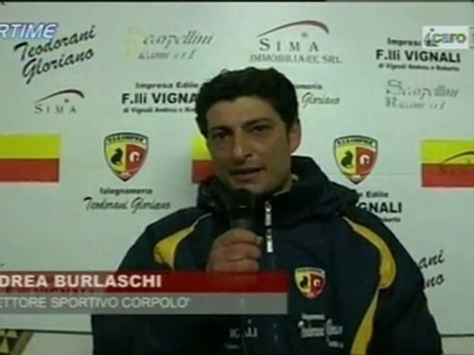 Icaro Sport. Calcio Prima Categoria, Corpolò-San Lorenzo 1-1