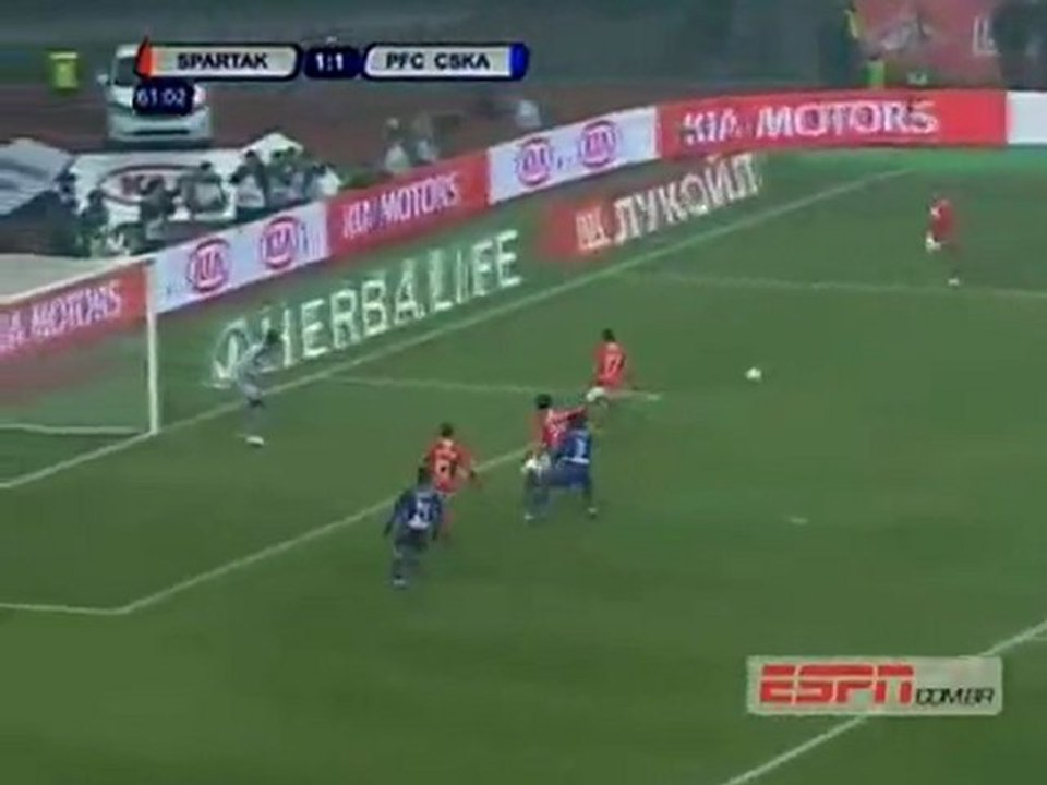 highlights - Cska moscow 2 x 1 Spartak moscow - Russian 2012(19/03/2012)