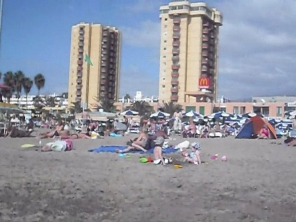 Canary Islands, Tenerife Las Americas Playa de las Vistas Beach