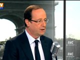 Hollande sur BFMTV appelle à l'unité face à la fusillade de Toulouse