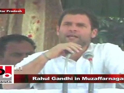 Rahul Gandhi in Muzaffarnagar: BJP, BSP and SP follow divisive ideology