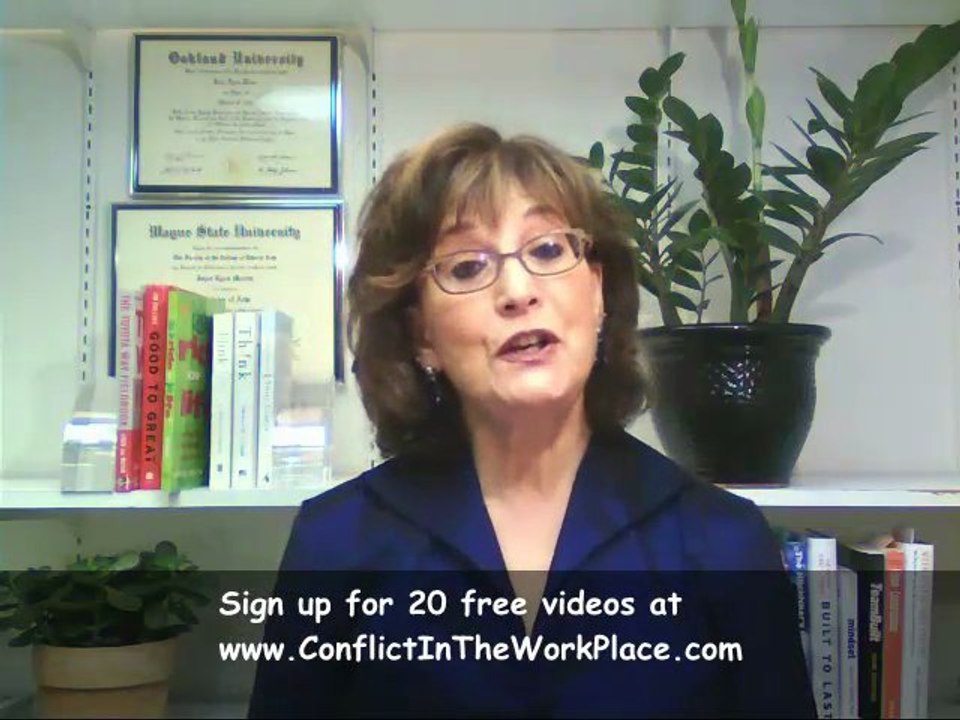 Resources for Reducing Conflict in the Workplace