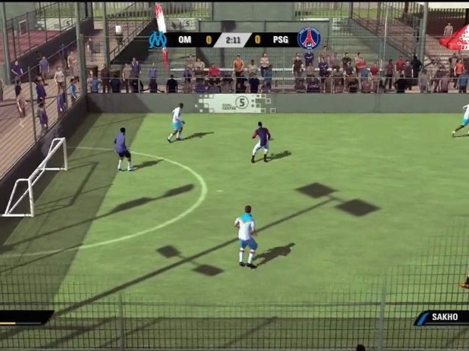 FIFA Street - gameplay mode "5 contre 5"