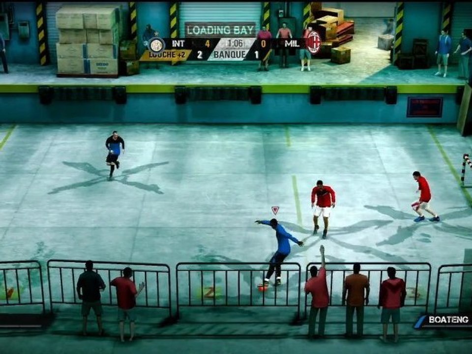 FIFA Street - gameplay mode "règles petits ponts"