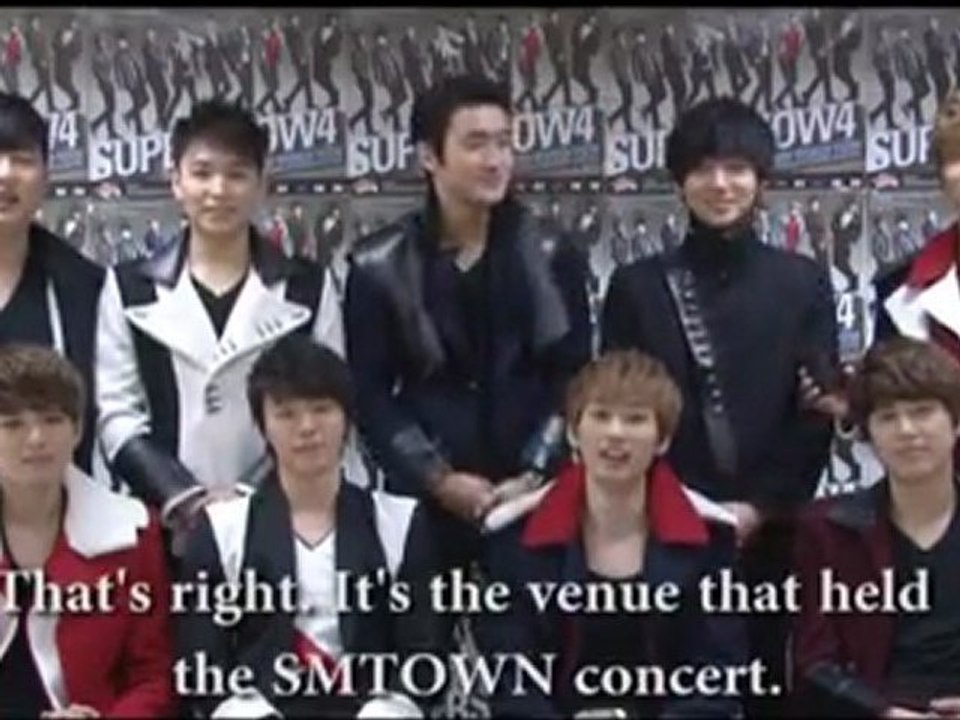 Super Junior_SUPER SHOW 4 in Paris_Promotion Interview