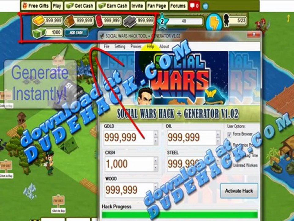 Social Wars Hack Cash (Best Social Wars Hacks s) V.2.0