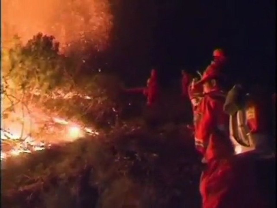 China forest fire