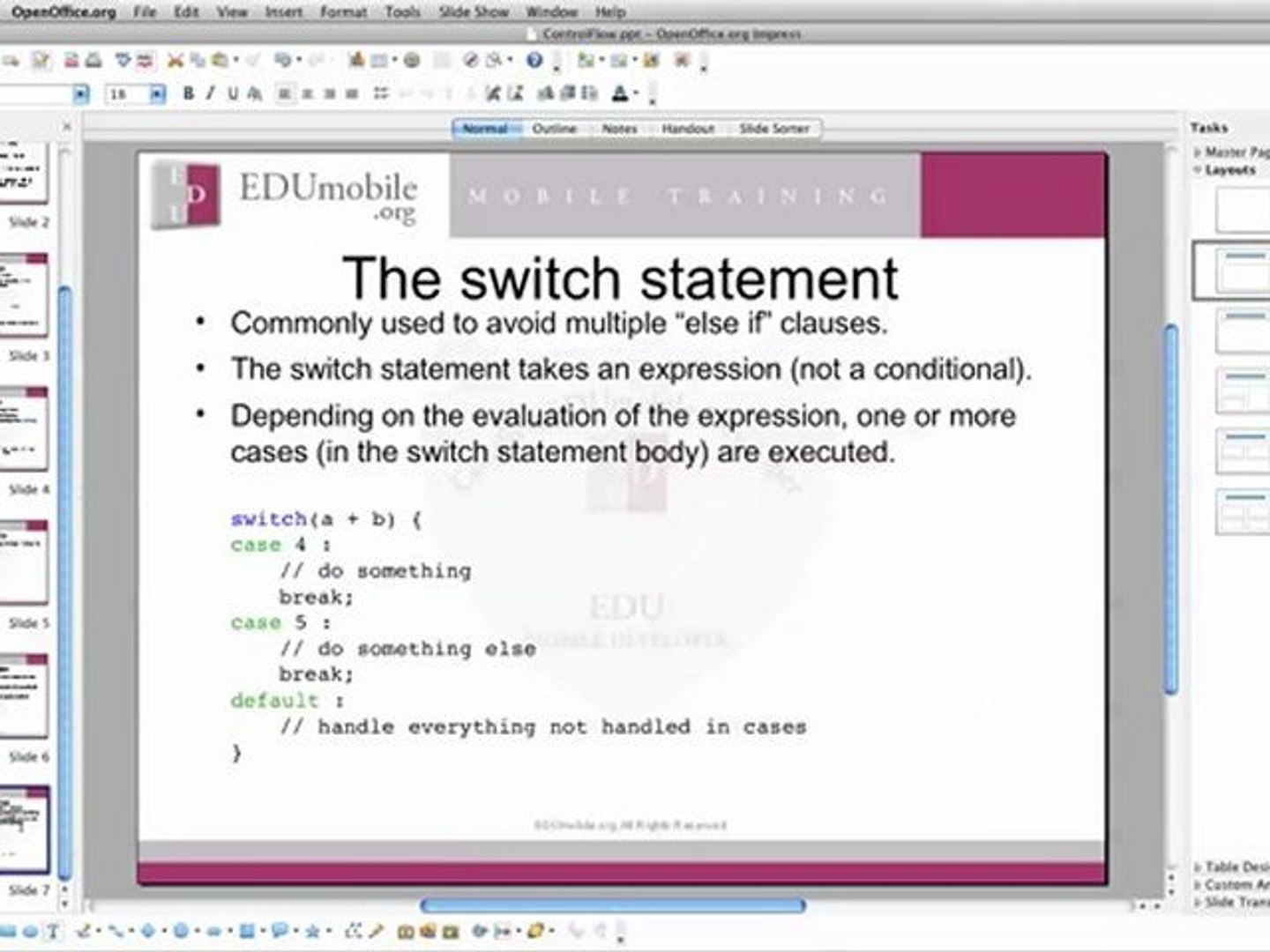 Control Flow - Java