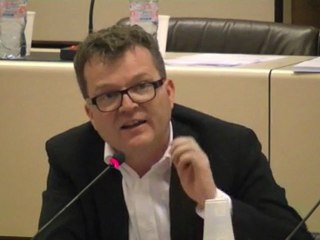 Intervention de Loïc Chabrier sur la ligne Lyon-Turin lors du conseil du 19 mars 2012