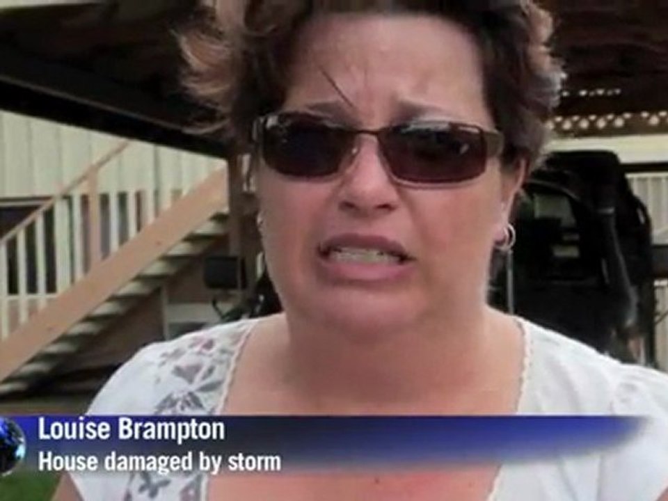 Devastating 'mini-tornado' hits Australian city