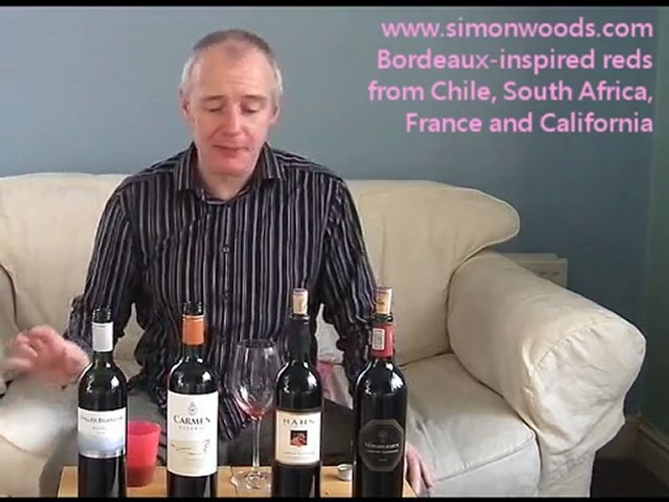 Wine with Simon Woods: Cabs from California & S Africa, ...