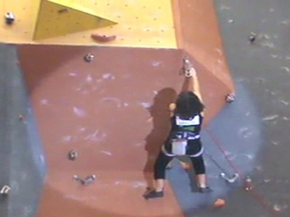 Wendy demi-finale escalade inter région 2011/2012