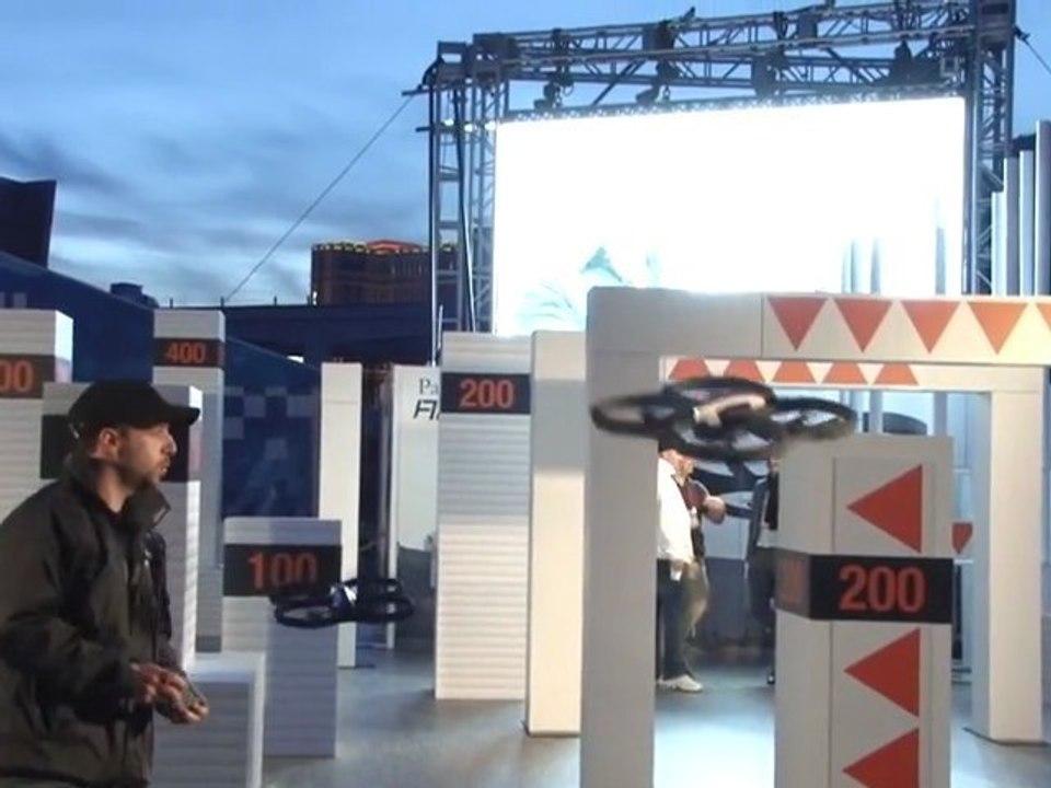 AR Drone 2 video
